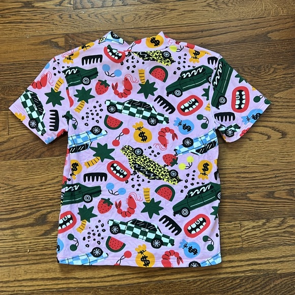 Nooworks Roll Out Mock Neck Tee - Picture 3 of 3